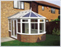 fully installed gable end conservatory