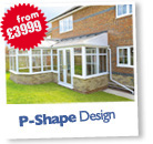 diy P Shape conservatory