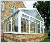 full view diy gable end conservatory