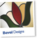 lead and bevel glass designs